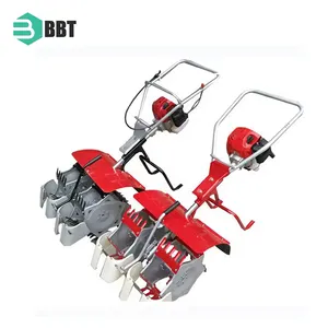 Benzinli motor ile çeltik için 2 satır 3 satır çeltik Weeder pirinç ot ayıklama makinesi