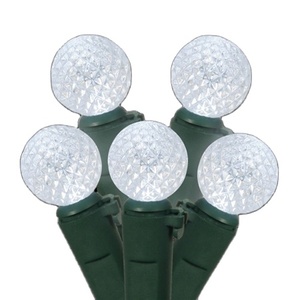 Guirnalda <span class=keywords><strong>de</strong></span> luces LED <span class=keywords><strong>de</strong></span> <span class=keywords><strong>esferas</strong></span> <span class=keywords><strong>con</strong></span> alambre verde, decoración <span class=keywords><strong>de</strong></span> árbol <span class=keywords><strong>de</strong></span> <span class=keywords><strong>Navidad</strong></span> para interior y exterior, alta calidad, 100 - Product Image 1