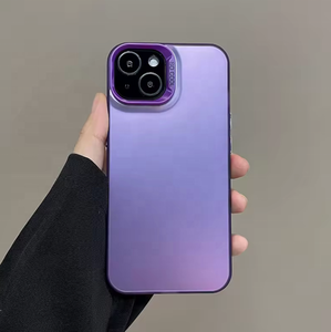 Vente en gros de coque vierge avec impression laser UV pour <span class=keywords><strong>iPhone</strong></span> 11 <span class=keywords><strong>12</strong></span> 13 14 15 Promax 16 17 17 Pro Accessoires de téléphone portable par galvanoplastie - Product Image 4