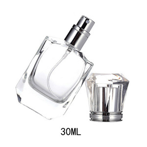 Flacon de parfum en verre cristal de 30 ml, flacon vaporisateur, flacon cosmétique, sous-flacon - Product Image 3