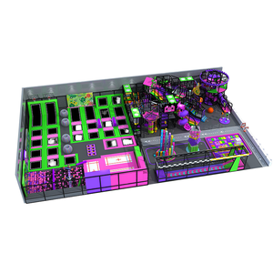 Đa chức năng trẻ em thương mại sân chơi trong nhà thiết bị tùy chỉnh thiết kế trong nhà Trampoline công viên cho lớn trung tâm mua sắm - Product Image 3