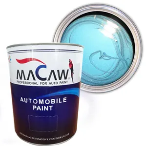 professional for auto paints fresh red color on 2k car paint