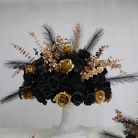 Ballon de Roses Artificielles 40 CM, Centre de Table de Mariage et de Dîner, Composition Florale en Gros