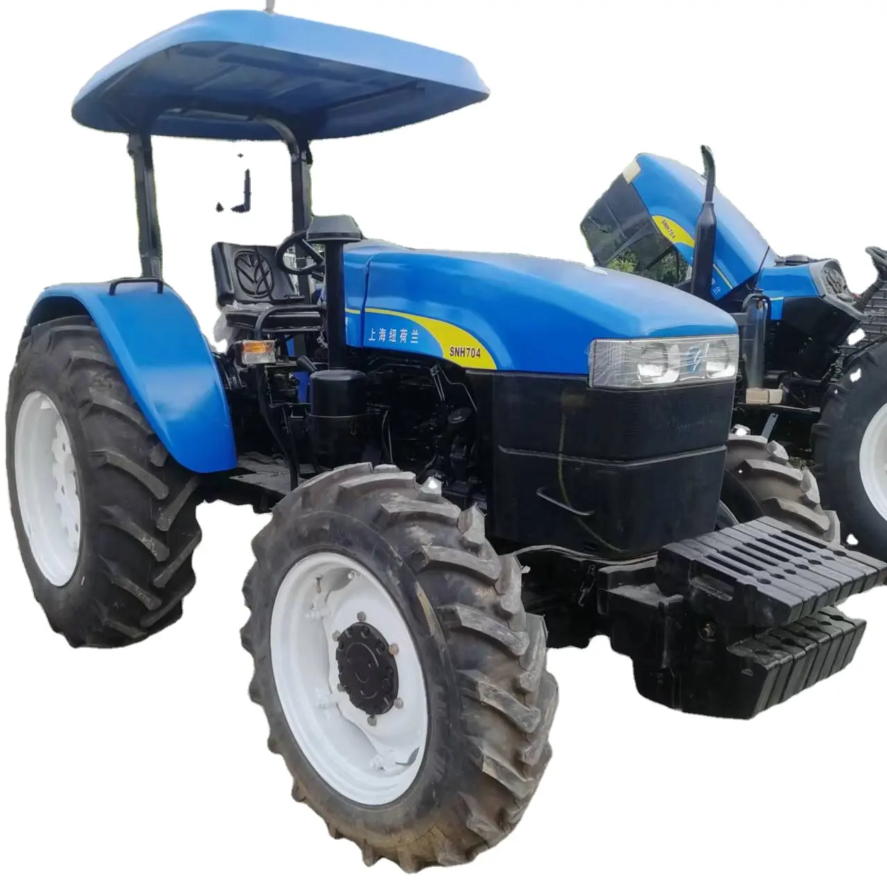 El tractor de 70 caballos es un tractor de segunda mano completamente nuevo con especificaciones asequibles y baratas de 4*4.