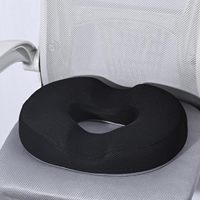 Coussin de siège en mousse à mémoire de forme pour le soulagement des douleurs dorsales et sciatiques