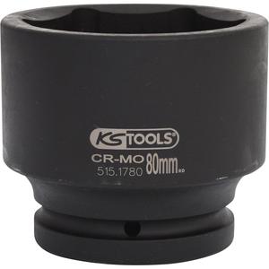 KS เครื่องมือซ็อกเก็ตผลกระทบหกเหลี่ยมสั้น1 "80มม - Product Image 3