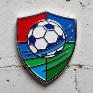 Moneda de Metal Personalizada con Diseño de Moneda de Desafío, Moneda Deportiva de Fútbol Esmaltada, Moneda de Metal Rara de Colección Fundida a Presión - Product Image 2