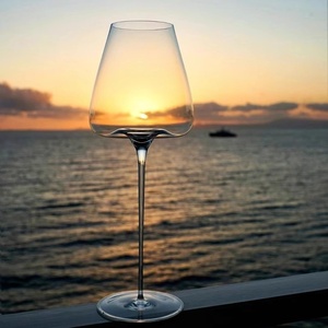 Verre à vin concave-convexe de qualité supérieure ultra-mince Base pomme Verre à vin en cristal moderne Bourgogne <span class=keywords><strong>Bordeaux</strong></span> Verres à vin en gros - Product Image 4