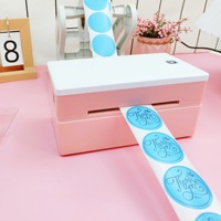 Gratis alamat kustom pengiriman stiker langsung Thermal/Transfer kemasan produk Label Roll untuk Dymo 4Xl Label Printer