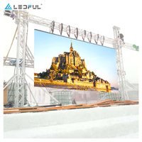 Écran LED d'affichage vidéo mince pour location, intérieur/extérieur, pour scène, P2.6 P2.9 P3.91 P4.81