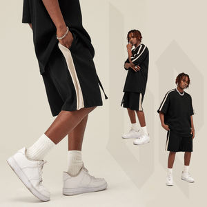 High Quality 100% Cotton 360G Heavy Color Loose Casual <b>Man's</b> <b>Shorts</b> Highstreet Style Solid Pattern Worested Fabric - Product Image 3