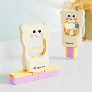 Wholesale Cartoon Bear Mini Foldable Desktop <b>Mop</b> Wet Dry Use Lazy Table Wiping Tool - Product Image 1