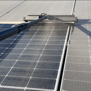 SUNNOVA N1 Pôle Télescopique Outil De Nettoyage Électrique De Poche Solutions De Nettoyage De Panneau Solaire Rouleau Brosse Panneau <span class=keywords><strong>Machine</strong></span> De Nettoyage - Product Image 3