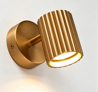 Lampe murale LED simple de style industriel rétro américain moderne, pour chambre à coucher, hôtel, utilisation au chevet du lit