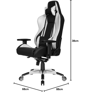 Finition en cuir PU de qualité supérieure 4D métal Cadeira Gamer Pro siège en gros noir de carbone Racing <span class=keywords><strong>Masters</strong></span> Premium Series <span class=keywords><strong>chaise</strong></span> de jeu - Product Image 6