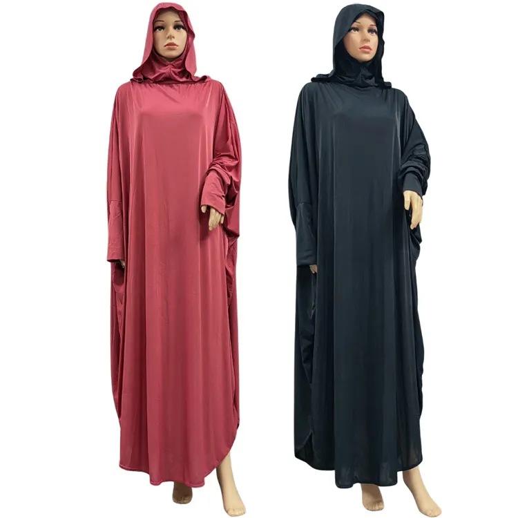 Abaya Dubai Turki Busana Muslim Gaun Jilbab Pakaian Kaftan Islam Maxi Dresses Afrika untuk Wanita Vestido Jubah Musulman De Mode