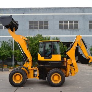 Tobeter Pala Gommata da <span class=keywords><strong>8</strong></span> Tonnellate con Retroescavatore e Motore Diesel, Garanzia di 1 Anno - Piccola Scavatrice da Giardino - Product Image 1