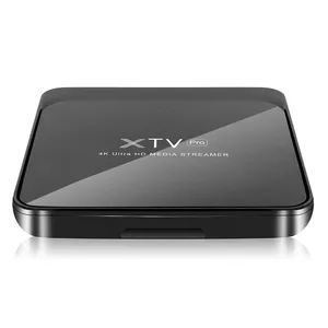 2022 New XTV Set Top Box Amlogic s905x3 Android 9.0 quad core 2gb 16gb support My tv online 5G dual wifi XTV Pro IPTV TV BOX