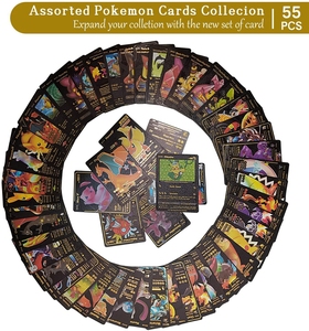 Cartes Pokémon ultra-rares Charizard <span class=keywords><strong>Pikachu</strong></span> 1ère édition, Pokémon TCG assorties <span class=keywords><strong>V</strong></span> VMAX EX TAG TEAM GX, lot de cartes noir et or - Product Image 6