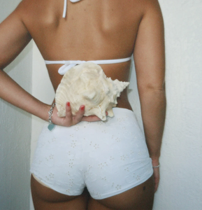 OEM Short de bain blanc à oeillets avec doublure de couleur <span class=keywords><strong>nude</strong></span> Ensemble de 2 pièces de taille basse à moyenne <span class=keywords><strong>BIKINI</strong></span> Swim Jammer Patterns Leopard Plaid - Product Image 4