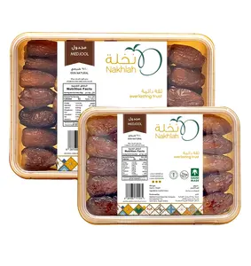 Mabroom Dates Madinah Saudi Arabia High Quality Hygienic Packaging of Mabroom Dates in 800g