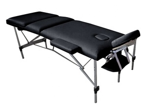 Aluminio de 3 sección portátil plegable mesa de masaje <span class=keywords><strong>SPA</strong></span> Facial tatuaje cama - Product Image 3