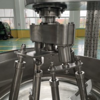 Marmite à double enveloppe en acier inoxydable avec agitateur planétaire multi-griffes pour la cuisson de matériaux à haute viscosité