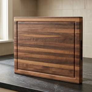Planche à découper et support à couteaux TianZhu en bois d'acacia personnalisés - Forme rectangulaire durable, antibactérienne, épaisseur 2,0 cm, compatible lave-vaisselle - Product Image 3