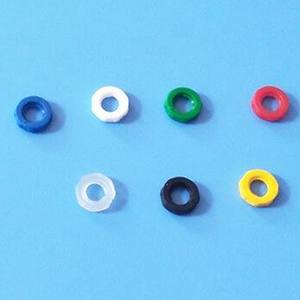 High Quality Food-Grade PP Plastic <b>Retaining</b> <b>Rings</b> Orange Red Nuts for Analytical Experimental Instruments Equipment - Product Image 5