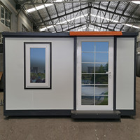 Maisons modulaires en acier luxueuses - Maisons mobiles écologiques recyclables multifonctionnelles de petite taille, supermarchés, salons