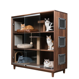 OEM ODM Custom Blech bearbeitung Pet Stuff <span class=keywords><strong>Cat</strong></span> House Lüftungs gitter - Product Image 1