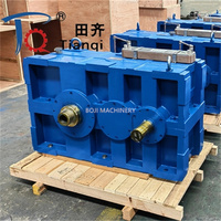 Kotak Gear Transmisi Reducer ZLYJ 280/315/375 Gearbox Ekstruder untuk Mesin Ekstruder Plastik