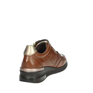 Zapatillas Deportivas Cinzia para Mujer, de Cuero Marrón, de Caña Baja, Estilo Casual - Product Image 2