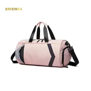 Sac de sport sec et humide, personnalisé, avec compartiment à chaussures, multifonction pour femmes, nouvelle collection