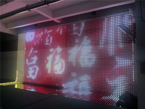 Açık led örgü video su geçirmez IP67 aydınlatma projesi ekran led ağ ekran paneli - Product Image 2