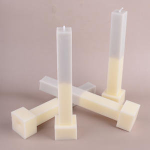 Custom <b>Square</b> Pillar Soy Wax Scented <b>Candle</b> Manufacturer Semi Manual Semi Mechanical Festival Atmosphere Export Supply - Product Image 3