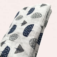 Couverture en gaze Super douce pour nouveau-né, 2 couches, nouveau design personnalisé pour bébé, 100% coton biologique