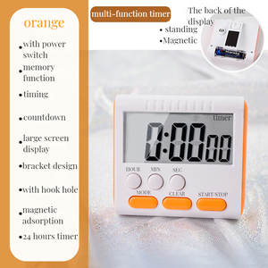 LCD phòng tập thể dục Google năng suất hẹn giờ nghiên cứu Pomodoro bàn hẹn giờ cho trẻ em từ tính kỹ thuật số Nhà bếp giờ - Product Image 5