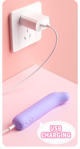 Mini vibromasseur en forme de dauphin rechargeable par USB, stimulateur clitoridien pour femmes, vibromasseur à vibrations, vibromasseur à balles, jouet sexuel, masturbateur - Product Image 4