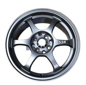 Jante en alliage d'aluminium modifiée de <span class=keywords><strong>15</strong></span> <span class=keywords><strong>pouces</strong></span>, design 8 trous, jante en acier avec PCD 8*100 et ET20 ; Hyper Black, neuve, adaptée aux améliorations - Product Image 5