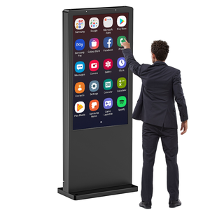 Tùy chỉnh ngoài trời 4K màn hình cảm ứng kỹ thuật số biển Totem LCD quảng cáo hiển thị <span class=keywords><strong>kiosk</strong></span> cho quảng cáo & thông tin hiển thị - Product Image 1