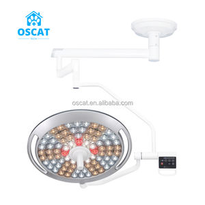 OSCAT Lámpara Quirúrgica LED de Doble Cabezal Montado EN EL Techo Sin Sombras OT Amenazas Equipo de Instrumentos Veterinarios - Product Image 3