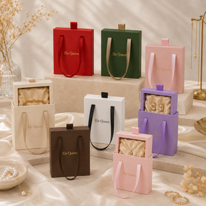 Venta al por mayor de cajas de joyería ecológicas reciclables con cajones, suministro a granel para marcas de joyería - Product Image 4
