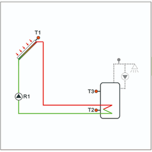 Sr81 chia áp lực năng lượng mặt trời Máy nước nóng hệ thống năng lượng mặt trời điều khiển - Product Image 5