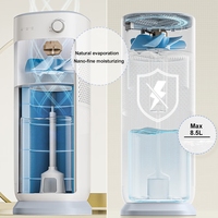 8500ml grand réservoir d'eau Humidificador 3 Modes humidité fraîche grand humidificateur pour la maison