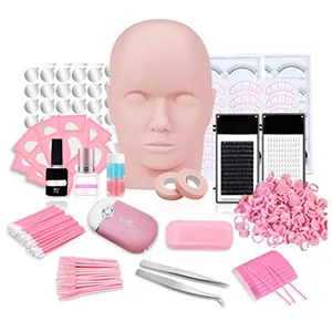 Professional OEM lash mannequin head private label lash extension kit with mannequin