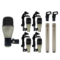 Microphone sans fil Lane 7kit-Xlr pour microphones de batterie pour batterie