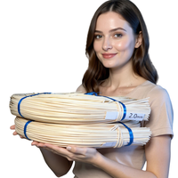 Noyau de rotin naturel en gros pour meubles d'intérieur, griffoirs, cadres de lits pour animaux de compagnie – Noyau de rotin écologique et durable