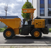 HAIJU HJD30 Mini-dumper 4x4 compact, capacité de charge 3000 kg, transmission hydraulique, moteur Yunnei bicylindre, benne élévatrice
