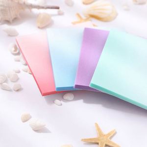 HengXin Transparent Sticky Note With Shining Gradient Color Stationery for Student <b>Office</b> <b>Supplies</b> - Product Image 3